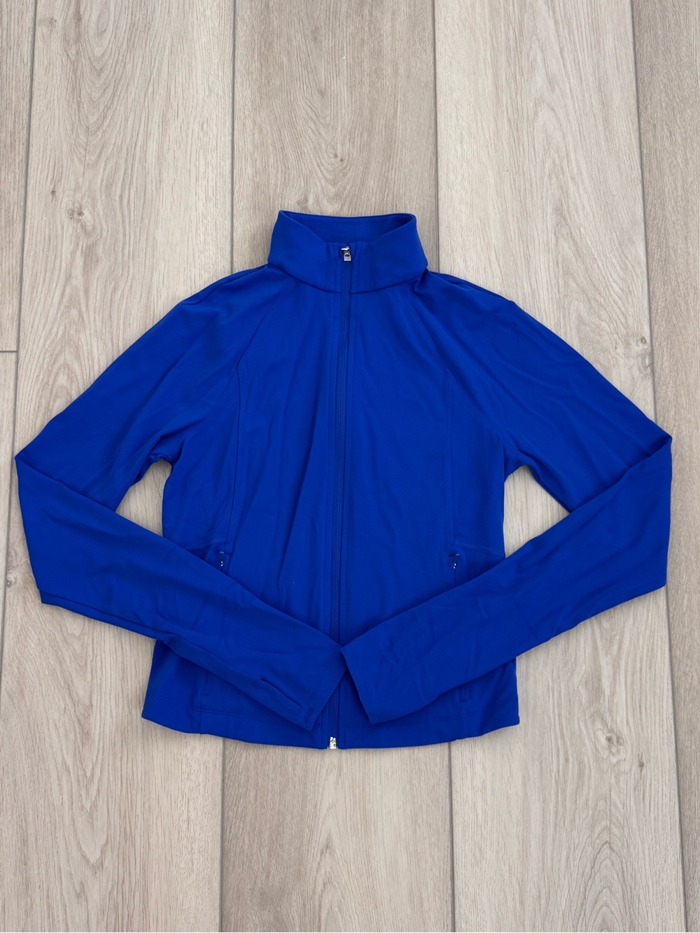 Athleta Crop Salutation Jacket - Varsity - Medium Tall